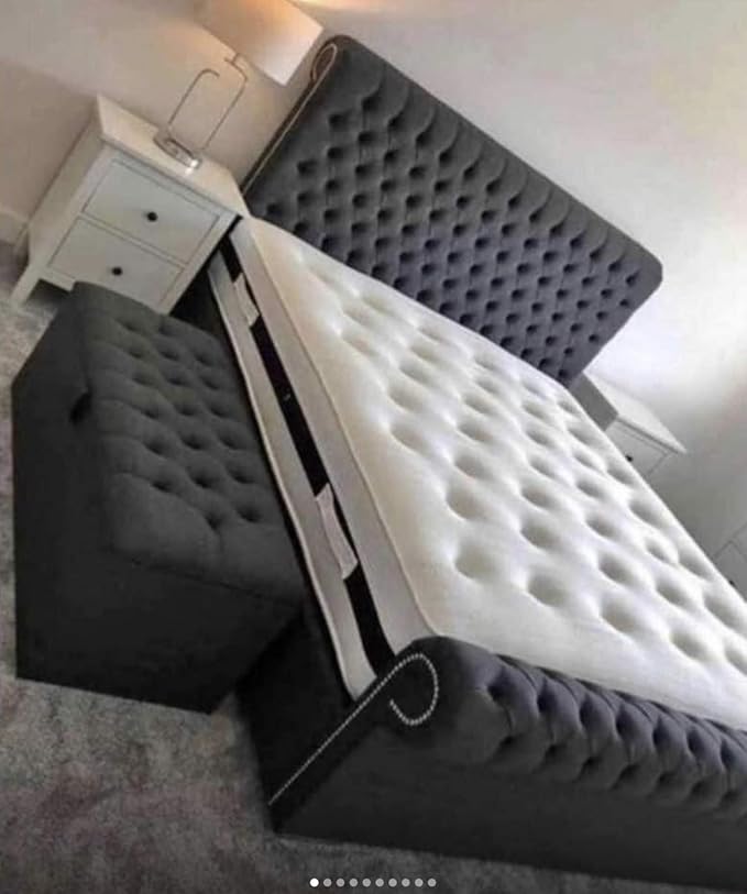SLEIGH BED